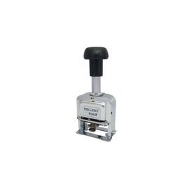 Foliador Pegaso 6 Digitos Automatico Cuerpo Metalico - Envío Gratuito