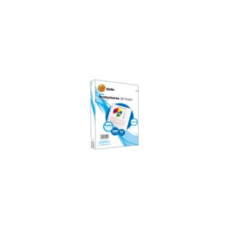 PROTECTOR HOJAS BRILLANTES OMX 200HOJAS - Envío Gratuito