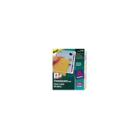 SEPARADOR 8 DIVISIONES PESTANAS A COLORS DURABLE AVERY - Envío Gratuito