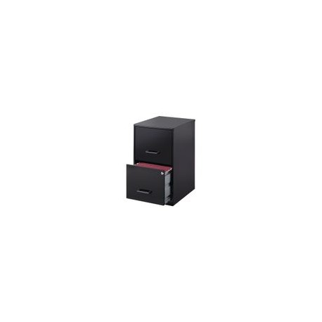 Archivero Hirsh 2 Gavetas Carta Acero Negro - Envío Gratuito